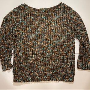 Blue Bird Sweater Top Slight Shimmer sz small